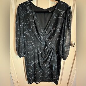 Halogen XL Short Navy w/ Floral Dress